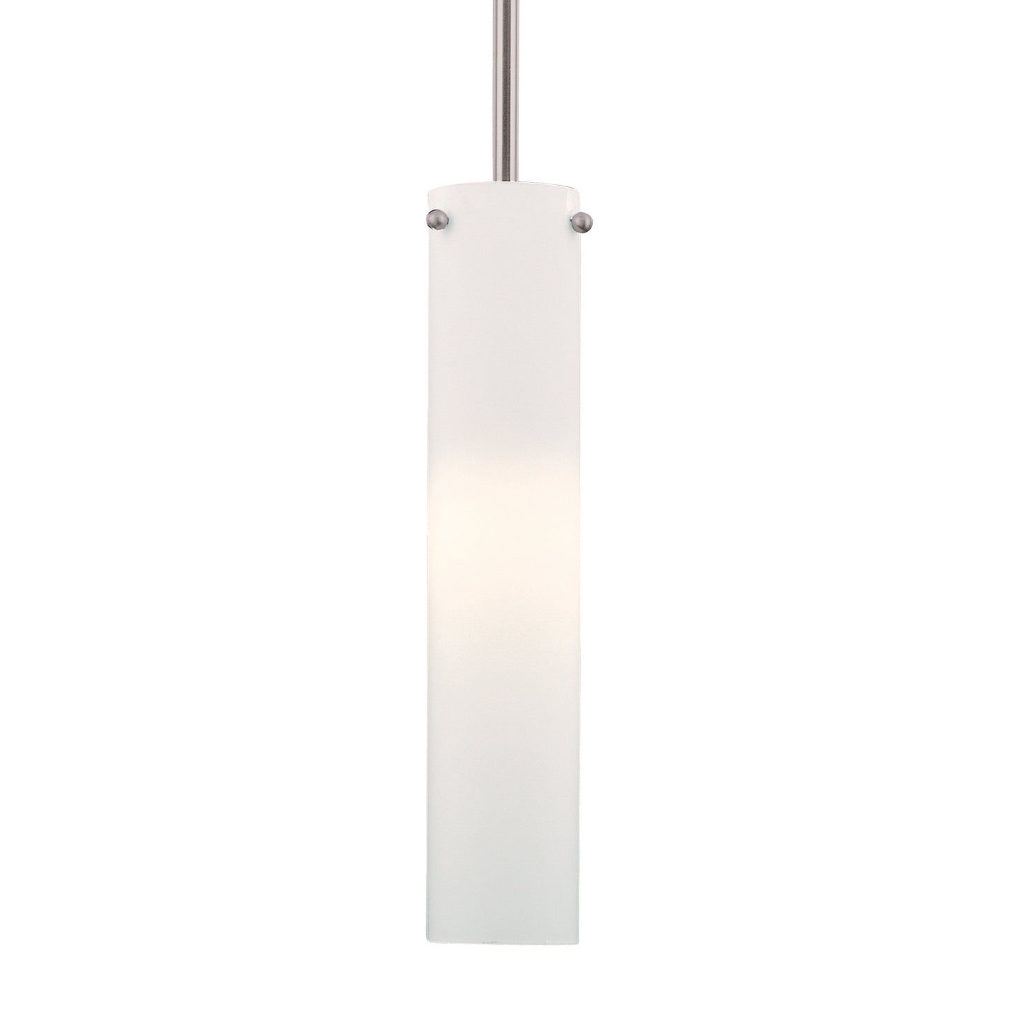 One Light Mini Pendant in Brushed Nickel