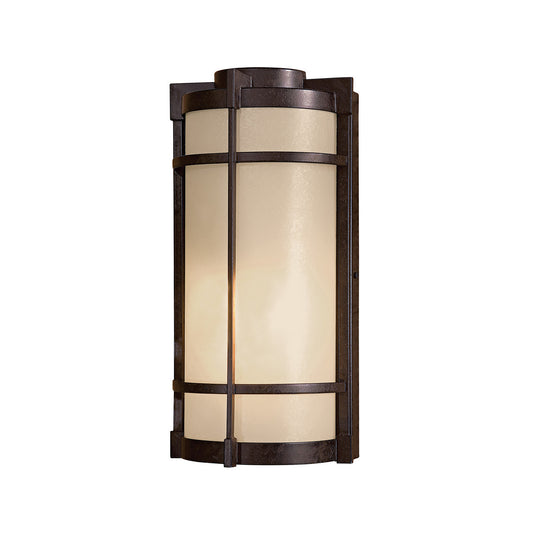 Andrita Court One Light Outdoor Wall Mount in Textured French Bronze