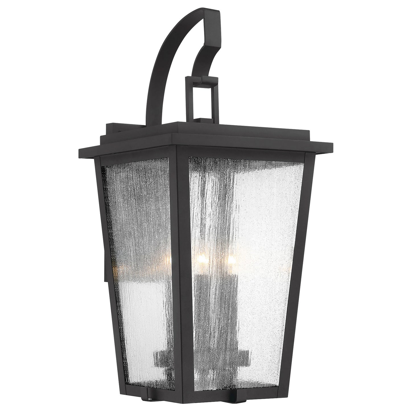 Cantebury Four Light Wall Mount in Sand Coal