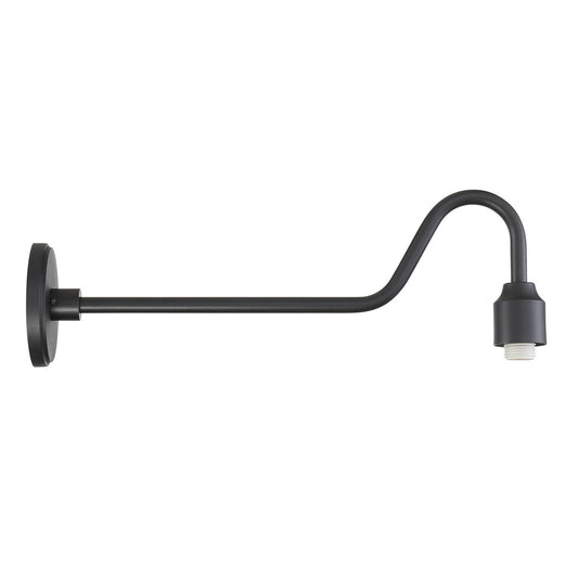 RLM One Light Outdoor Lantern in Sand Black