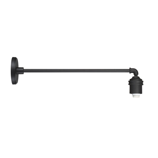 RLM One Light Outdoor Wall Mount in Sand Black