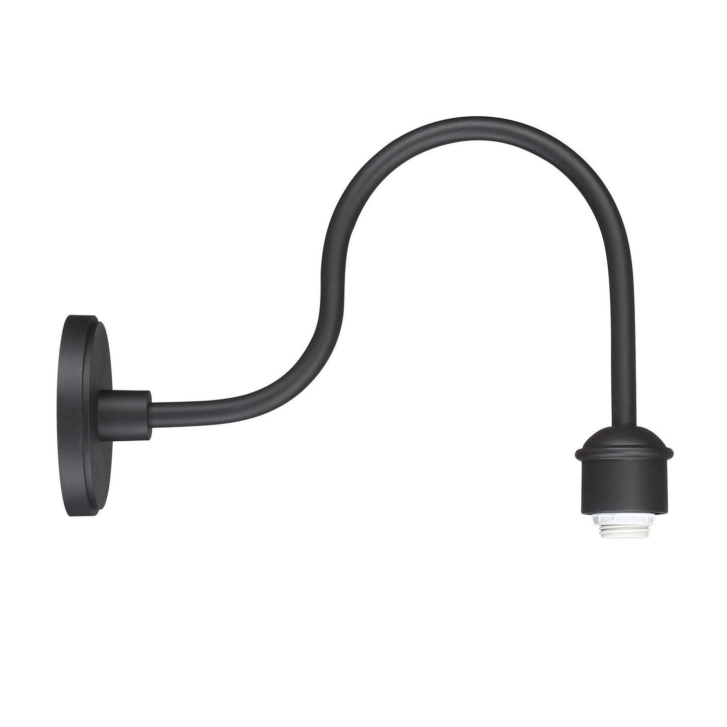 RLM One Light Outdoor Wall Mount in Sand Black