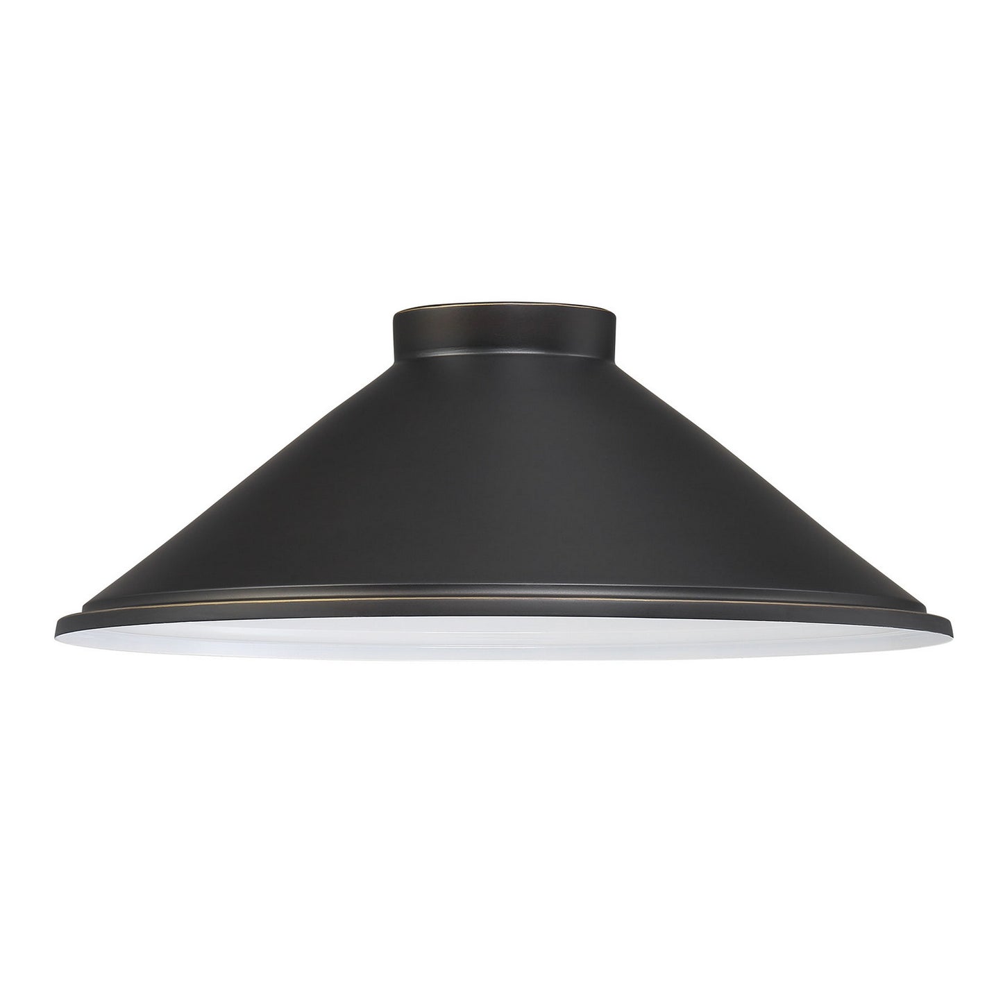 RLM Shade in Oil Rubbed Bronze w/Matte Gold