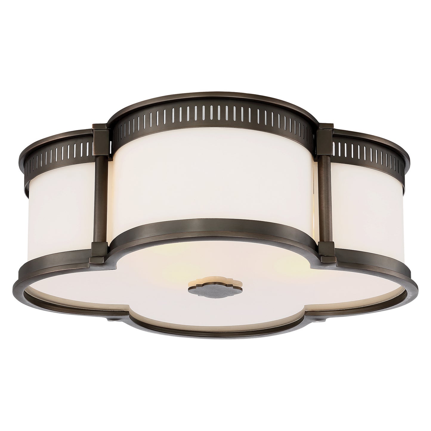 Flush Mount LED Flush Mount in Harvard Court Bronze