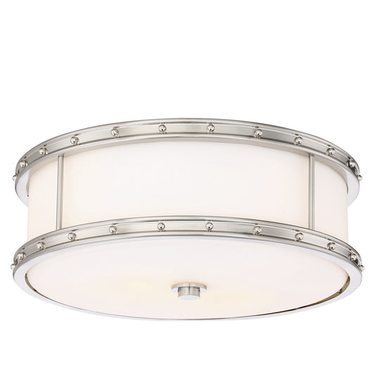 Flush Mount LED Flush Mount in Brush Nickel