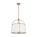 Stonington Two Light Pendant in Antique Gild