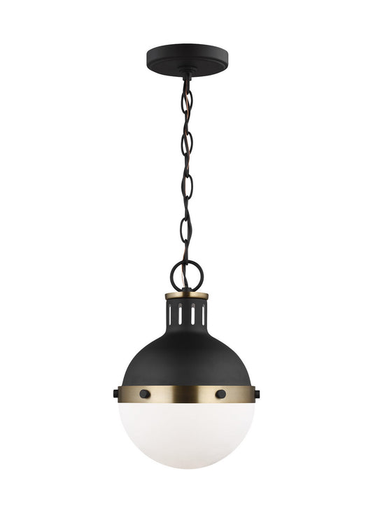 Hanks One Light Mini Pendant in Midnight Black