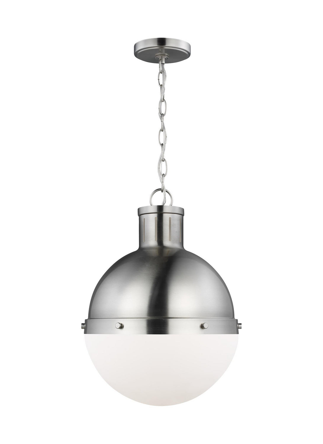 Hanks One Light Pendant in Brushed Nickel