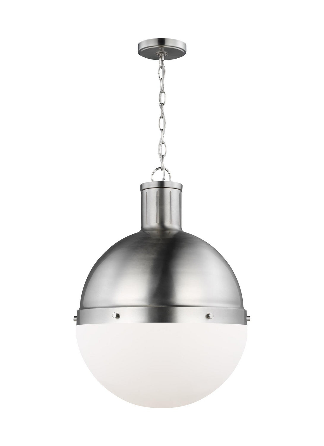 Hanks One Light Pendant in Brushed Nickel