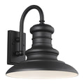 Generation Lighting - OL9004TXB/T - One Light Outdoor Wall Lantern - Redding Station - Textured Black