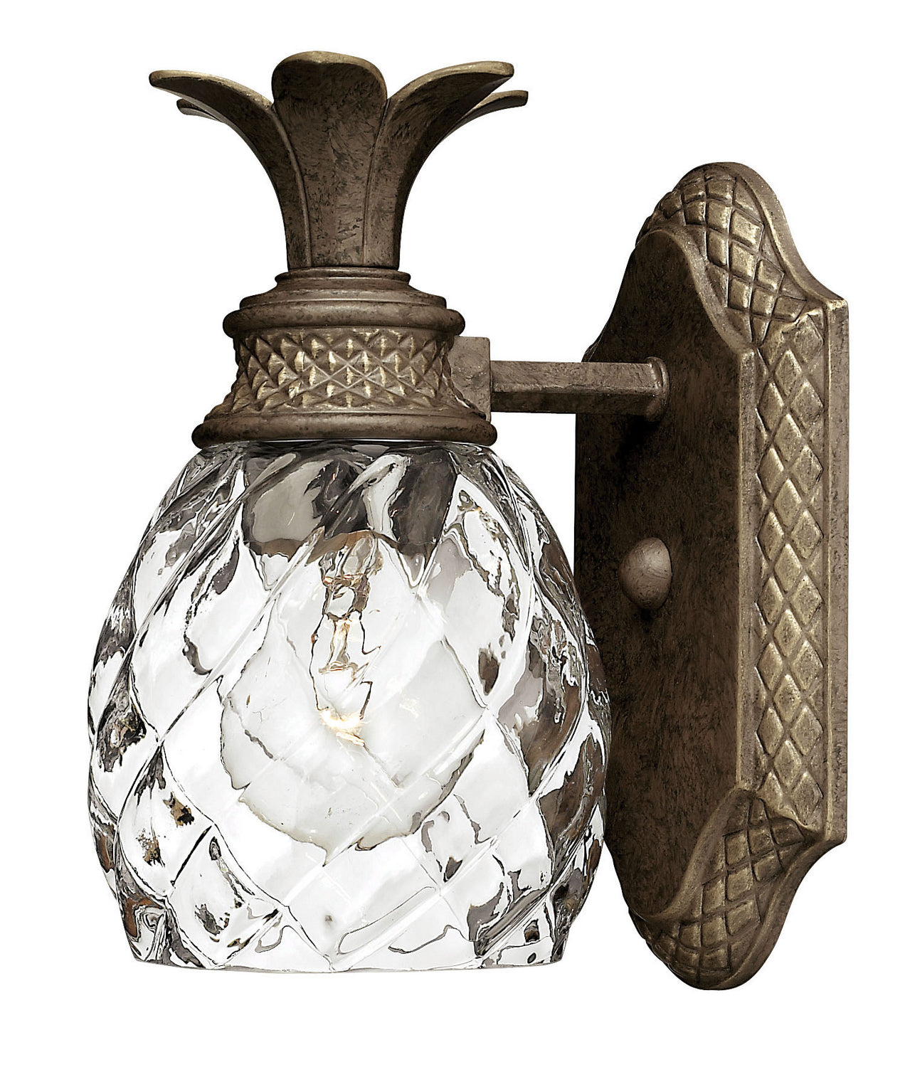 Plantation LED Wall Sconce in Pearl Bronze