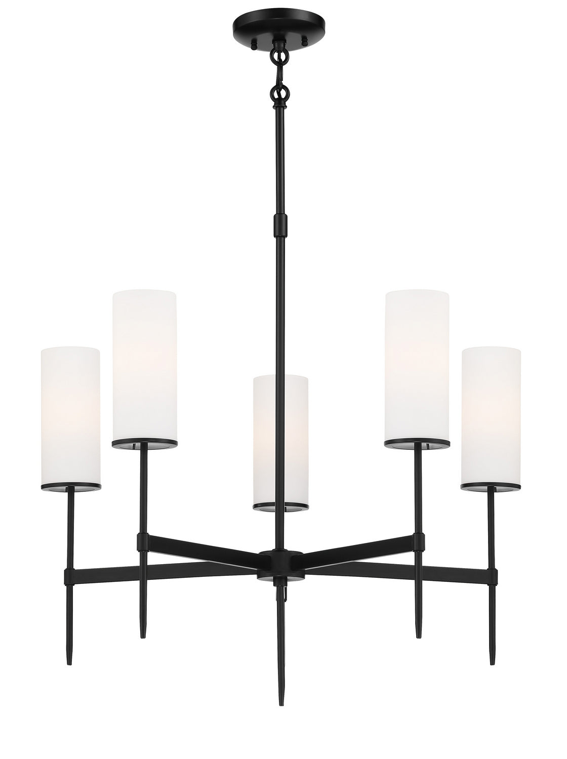 First Avenue Five Light Chandelier in Coal