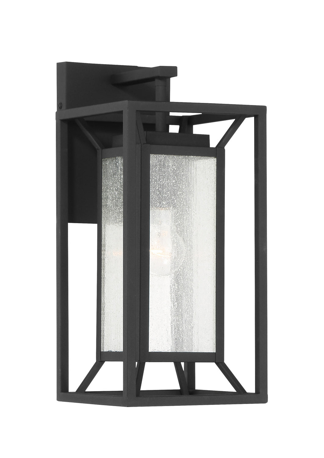 Harbor View One Light Wall Mount in Sand Coal