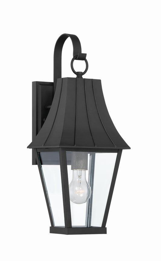 Chateau Grande One Light Outdoor Wall Mount in Sand Coal w/Gold