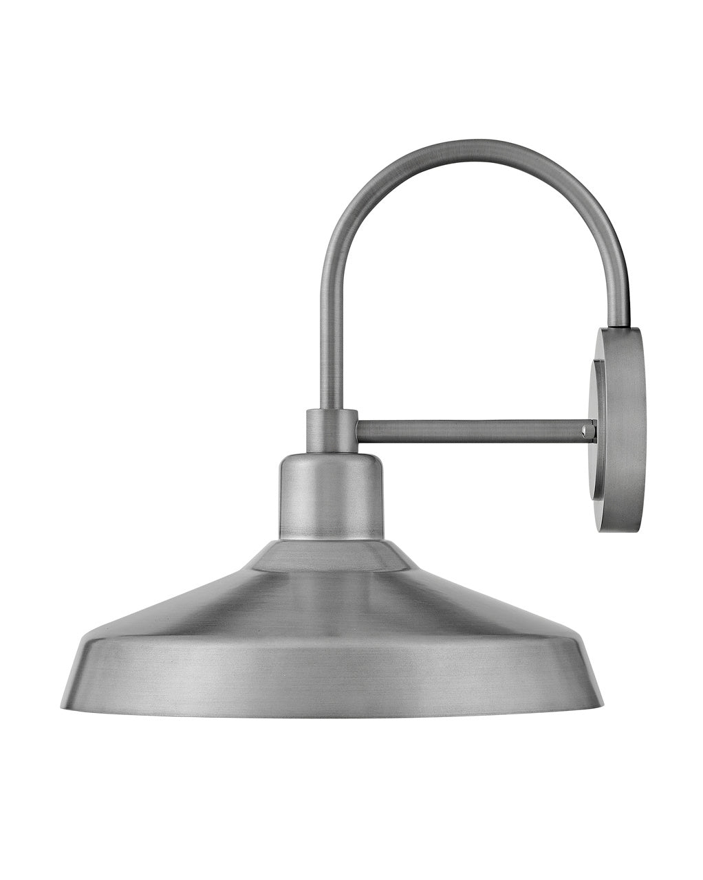Forge LED Wall Mount in Antique Brushed Aluminum