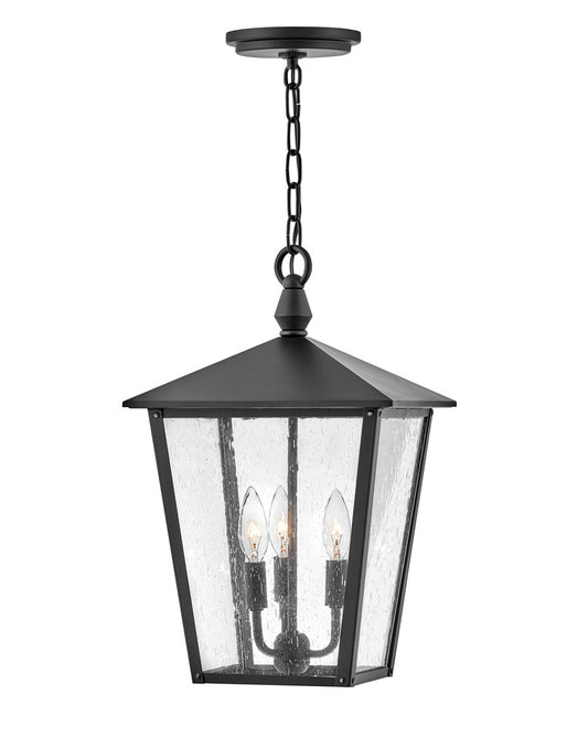 Huntersfield LED Hanging Lantern in Black