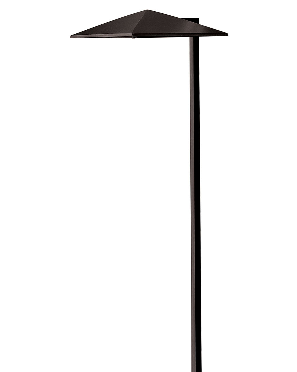 Harbor LED Path Light in Satin Black