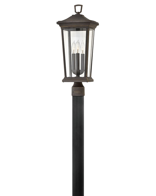 Bromley LED Post Top or Pier Mount Lantern in Oil Rubbed Bronze