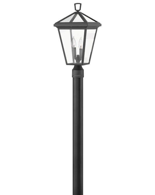 Alford Place LED Post Top or Pier Mount Lantern in Museum Black
