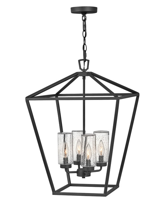 Alford Place LED Chandelier in Museum Black