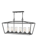 Alford Place LED Chandelier in Museum Black
