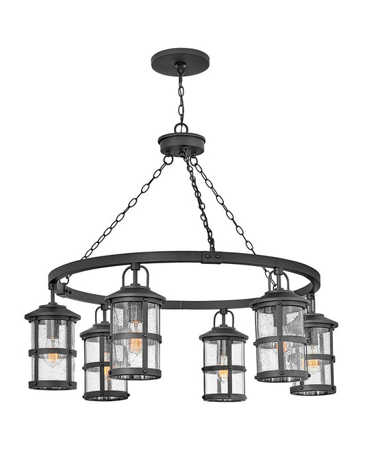 Lakehouse LED Chandelier in Black