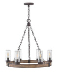 Sawyer LED Chandelier in Sequoia