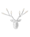 Stag LED Wall Sconce in Chalk White