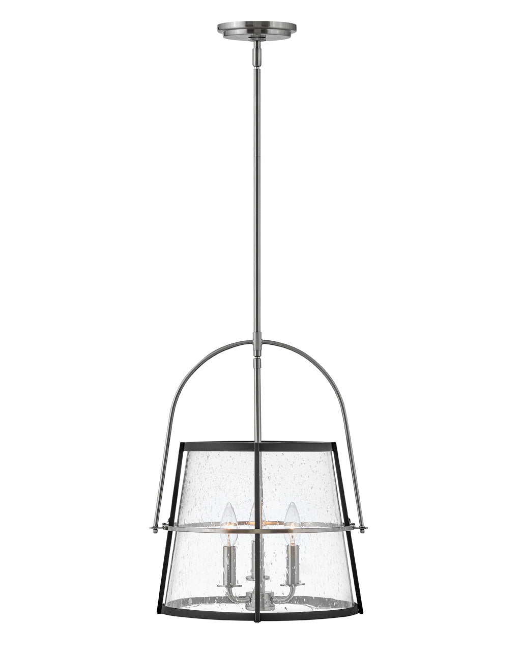 Tournon LED Pendant in Brushed Nickel