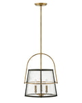 Tournon LED Pendant in Heritage Brass