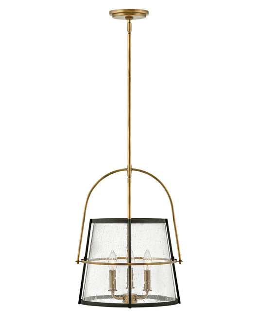 Tournon LED Pendant in Heritage Brass