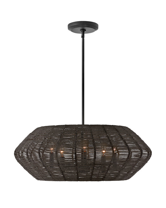 Luca LED Chandelier in Black