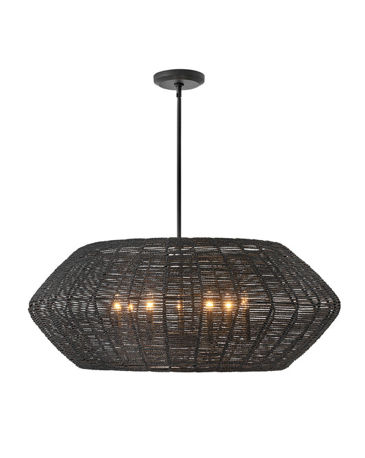 Luca LED Chandelier in Black