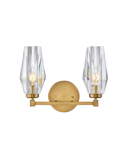 Ana LED Vanity in Heritage Brass