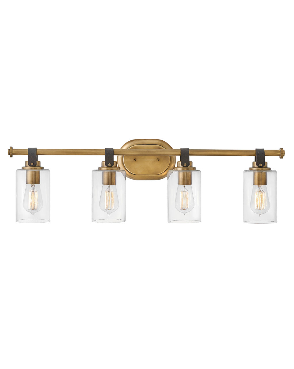 Halstead LED Vanity in Heritage Brass