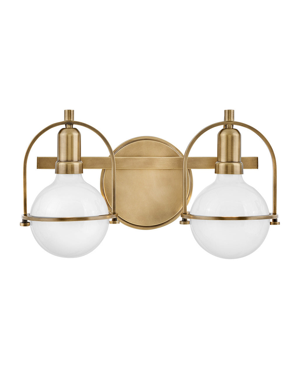 Somerset LED Vanity in Heritage Brass