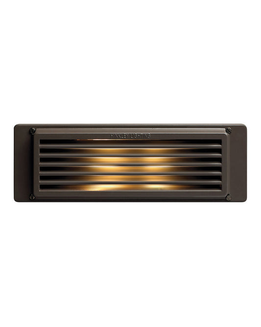Brick and Step LED Brick Light in Bronze