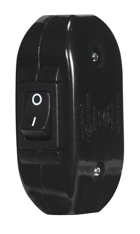 Satco - 80-2496 - Heavy Duty Feed Thru Switch - Black
