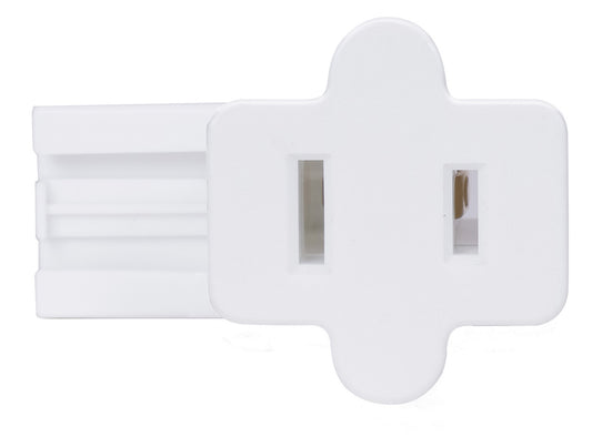 (4-Pack) Female Slide Plug in White