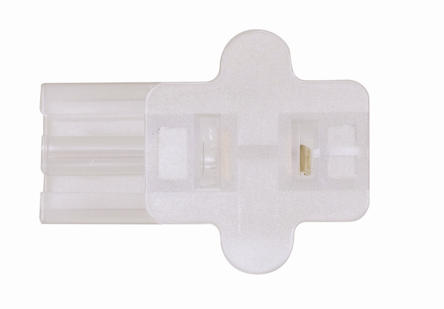 Satco - 80-2518 - Female Slide Plug - Clear Silver