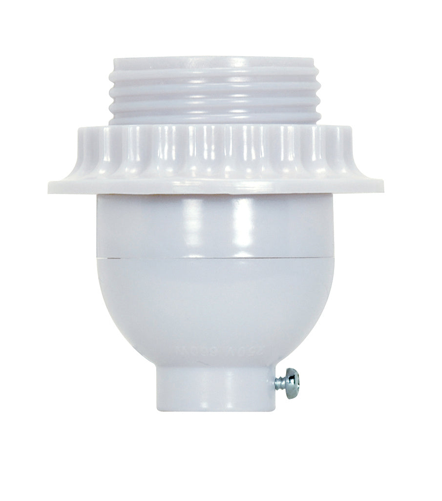 Satco - 80-2530 - Phenolic Short Keyless - White