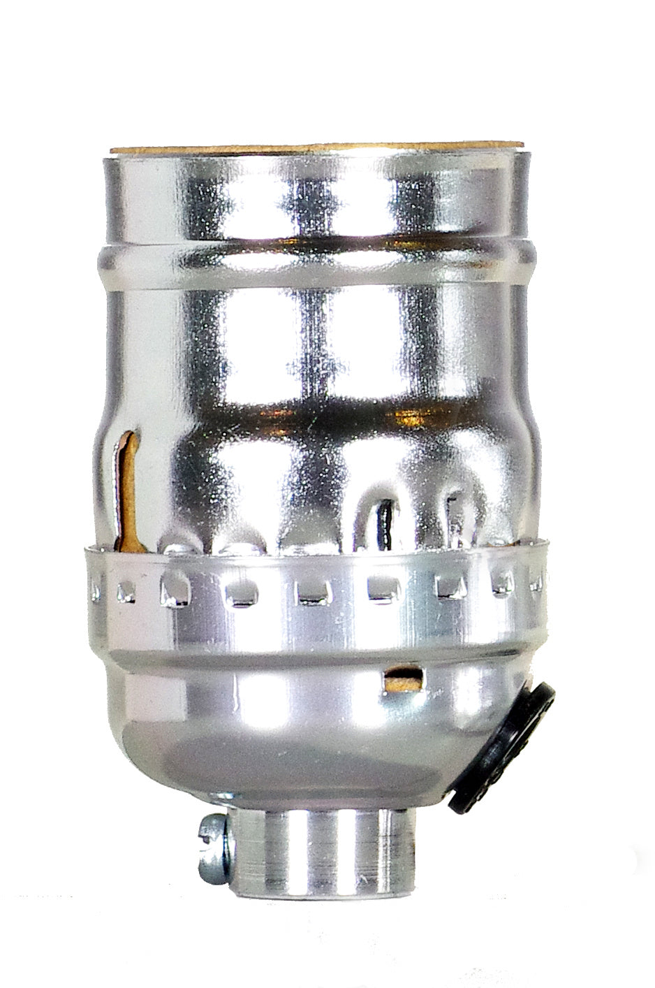 (4-Pack) Keyless Socket W/Side in Nickel
