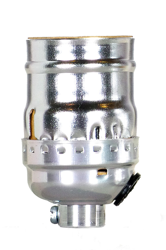 (4-Pack) Keyless Socket W/Side in Nickel