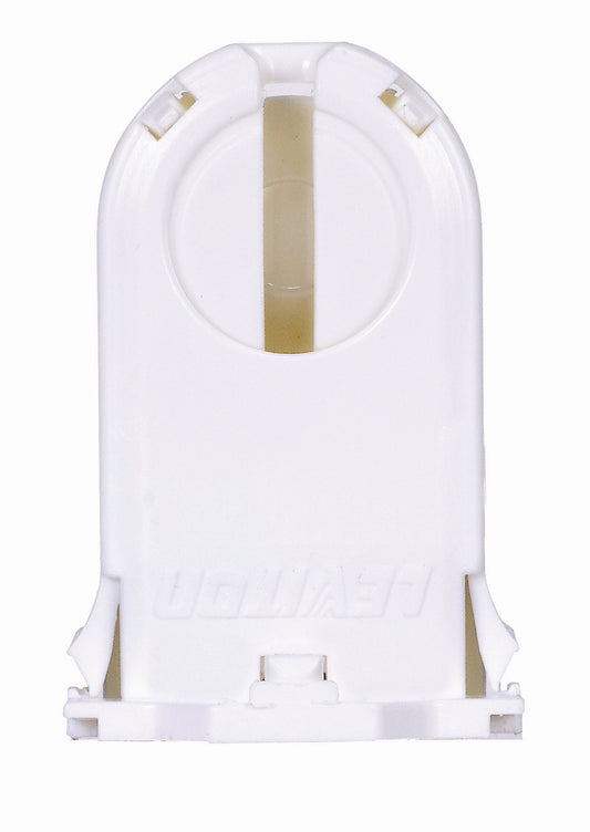 (4-Pack) Tall Fl Socket Non Shunted W/Lamp in White