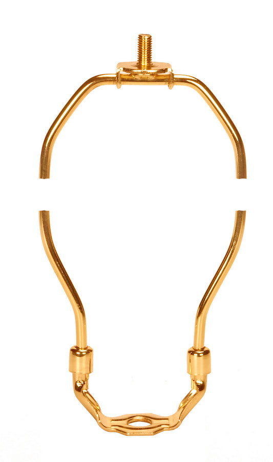 (4-Pack) Heavy Duty Harp in Polished Brass