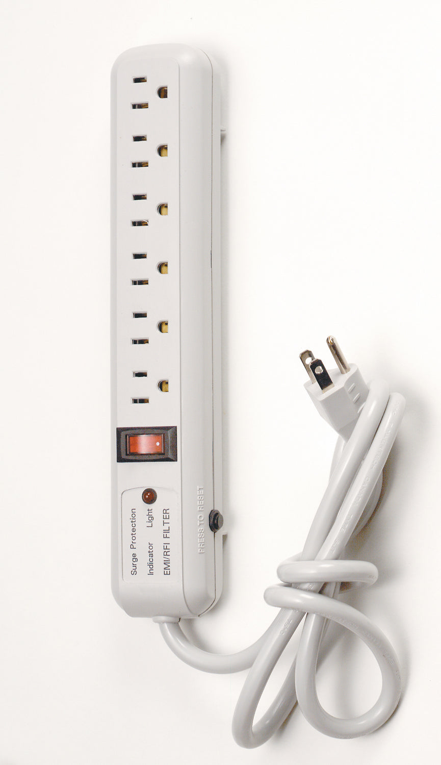 Surge Strip in White