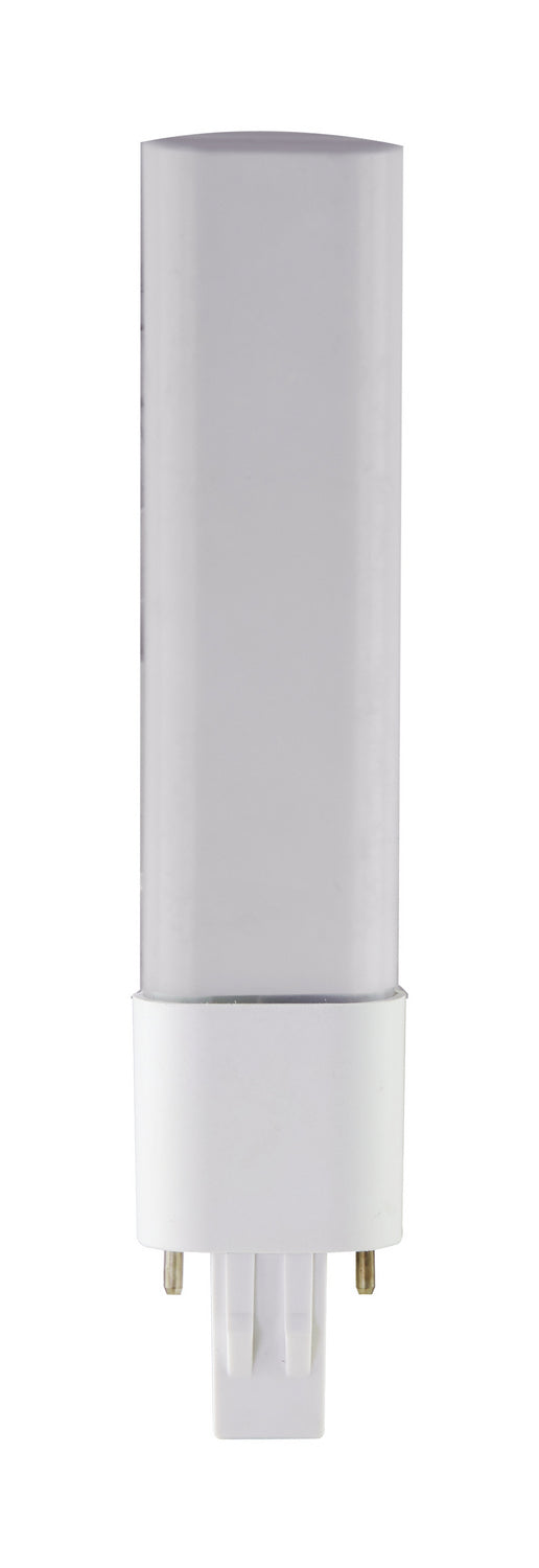 Satco 5.5W PL LED Bulb – GX23 Base, 500 Lumens, 2700K Warm White, 12-Pack (S11550)