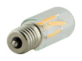 (4-Pack) Satco S12114 3.5W LED T7 Tubular Bulb, E17 Base, 3000K, 350 Lumens, Clear