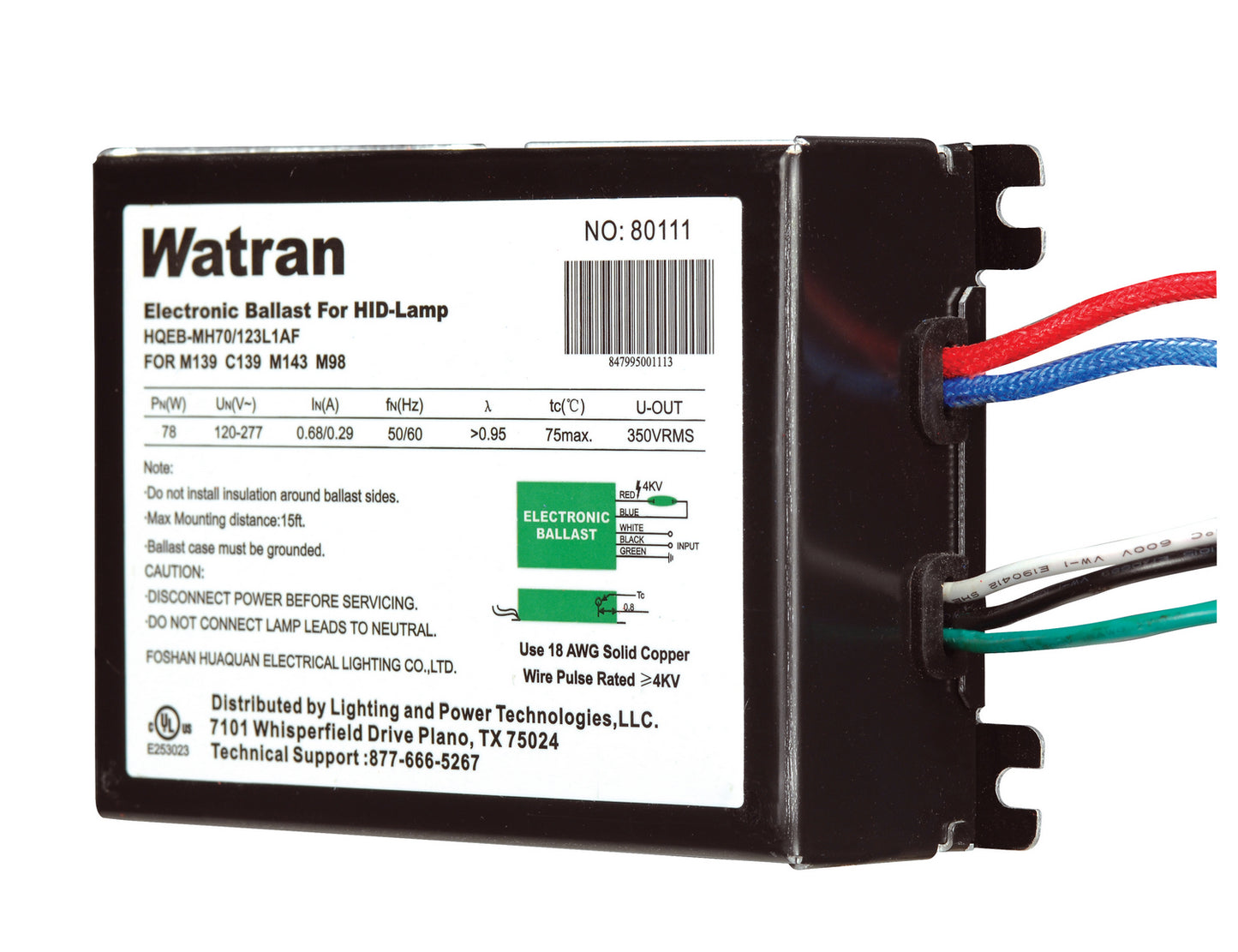 Satco - S6799 - Electronic Ballast