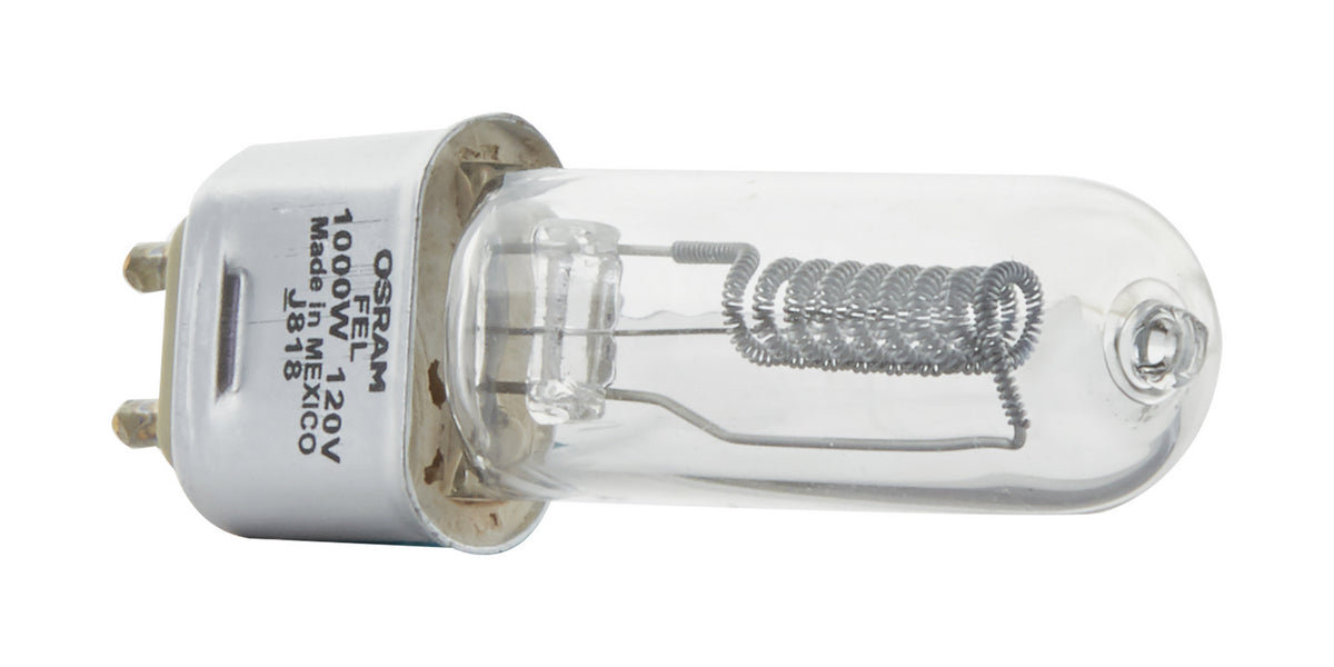 (4-Pack) Satco S7759 1000W Halogen T6 Tubular Bulb, G9.5 Base, 3200K, 27500 Lumens, Clear